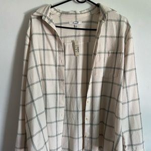 Oversized Madewell Button-up